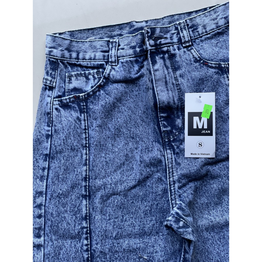 [CAO CẤP] quần jean baggy nối thân siêu hot mã 299 | BigBuy360 - bigbuy360.vn