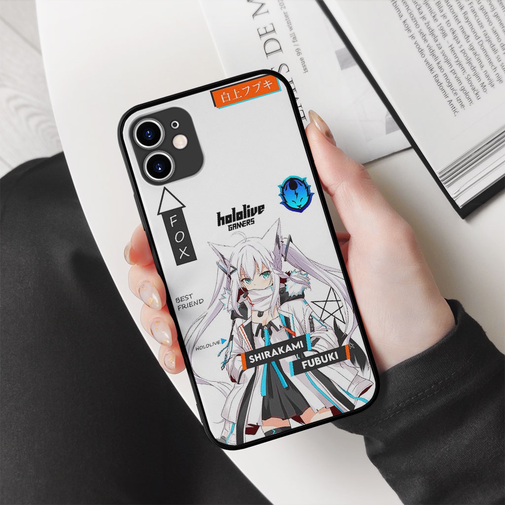 Ốp lưng shirakami fubuki poster collage pro 13 11 12 promax 7 8 plus xs X Xr  ART20228282