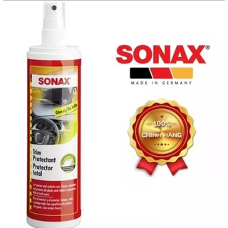 Chai Xịt Bảo Dưỡng Nhựa Trong Và Ngoài Xe SONAX TRIM PROTECTANT PROTECTOR TOTAL 300ml - SONAX-380041