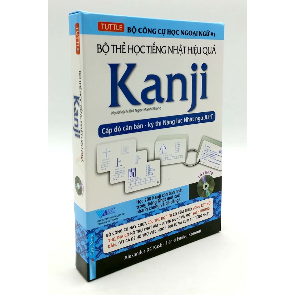 Sách Bộ Thẻ Học Tiếng Nhật Hiệu Quả Kanji