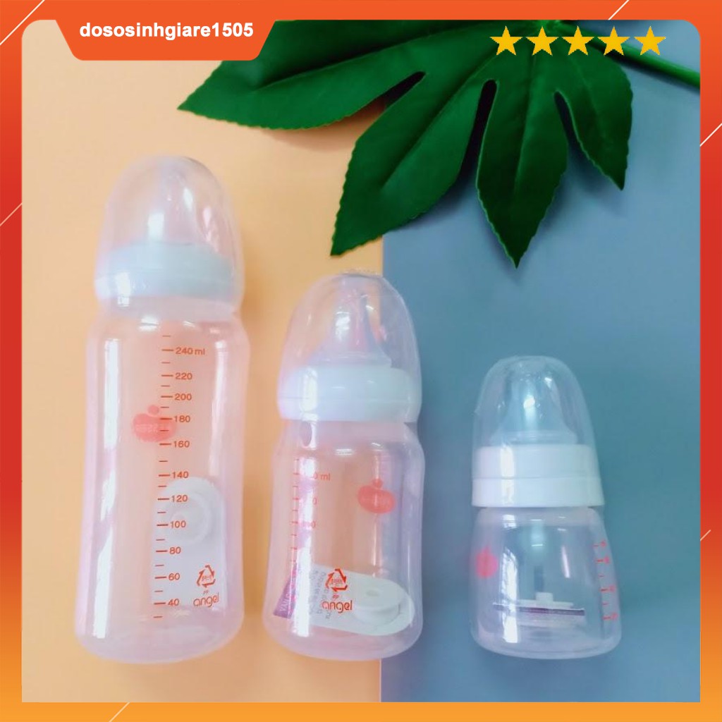 Bình Sữa Wesser PP Cổ Hẹp 60ml - 140ml - 250ml