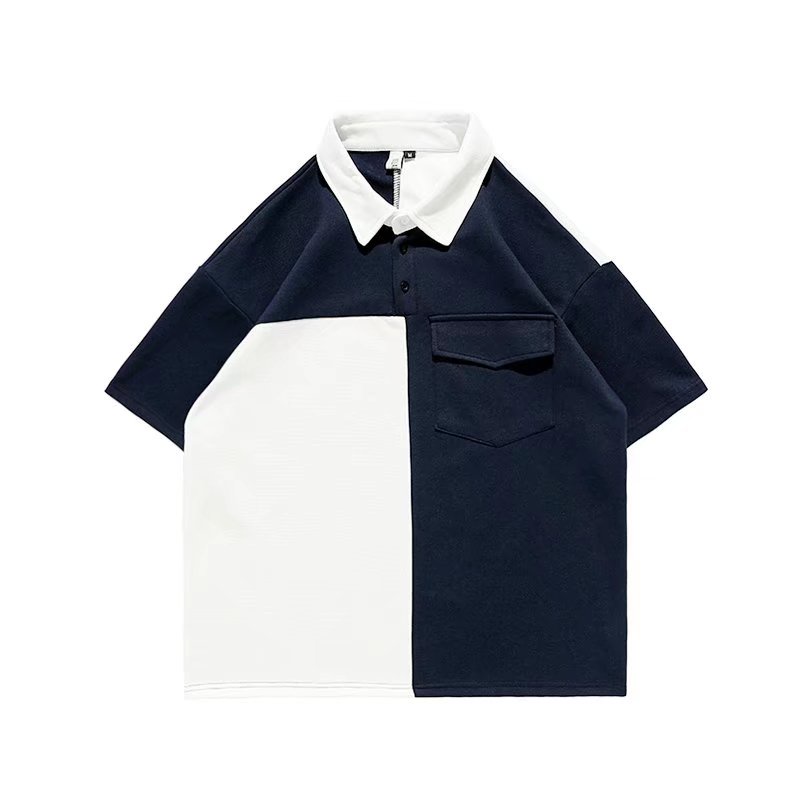 Áo Thun polo Tay Ngắn Dáng Rộng Thoải Mái Thời Trang Mùa Hè Cho Nam size M-2XL