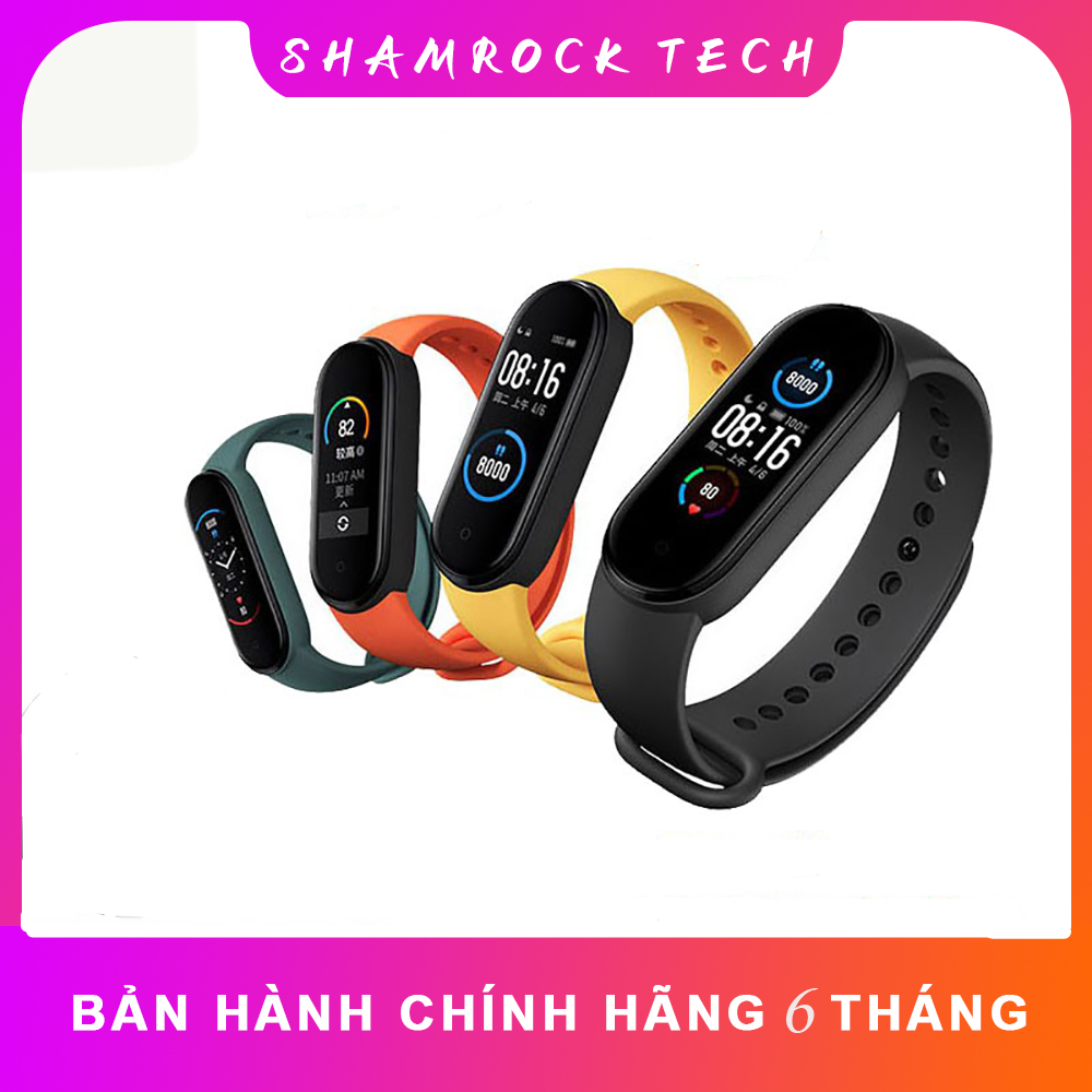 [Mã ELMS4 giảm 7% đơn 500K] Vòng tay theo dõi sức khoẻ Mi Band 5 Xiaomi