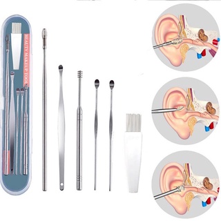 Bộ lấy ráy tai 6 món (bộ)