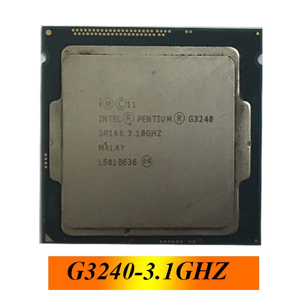 Bộ vi xử lý CPU Intel g3240, g3250, g3260 Socket 1150 - Tặng keo tản nhiệt