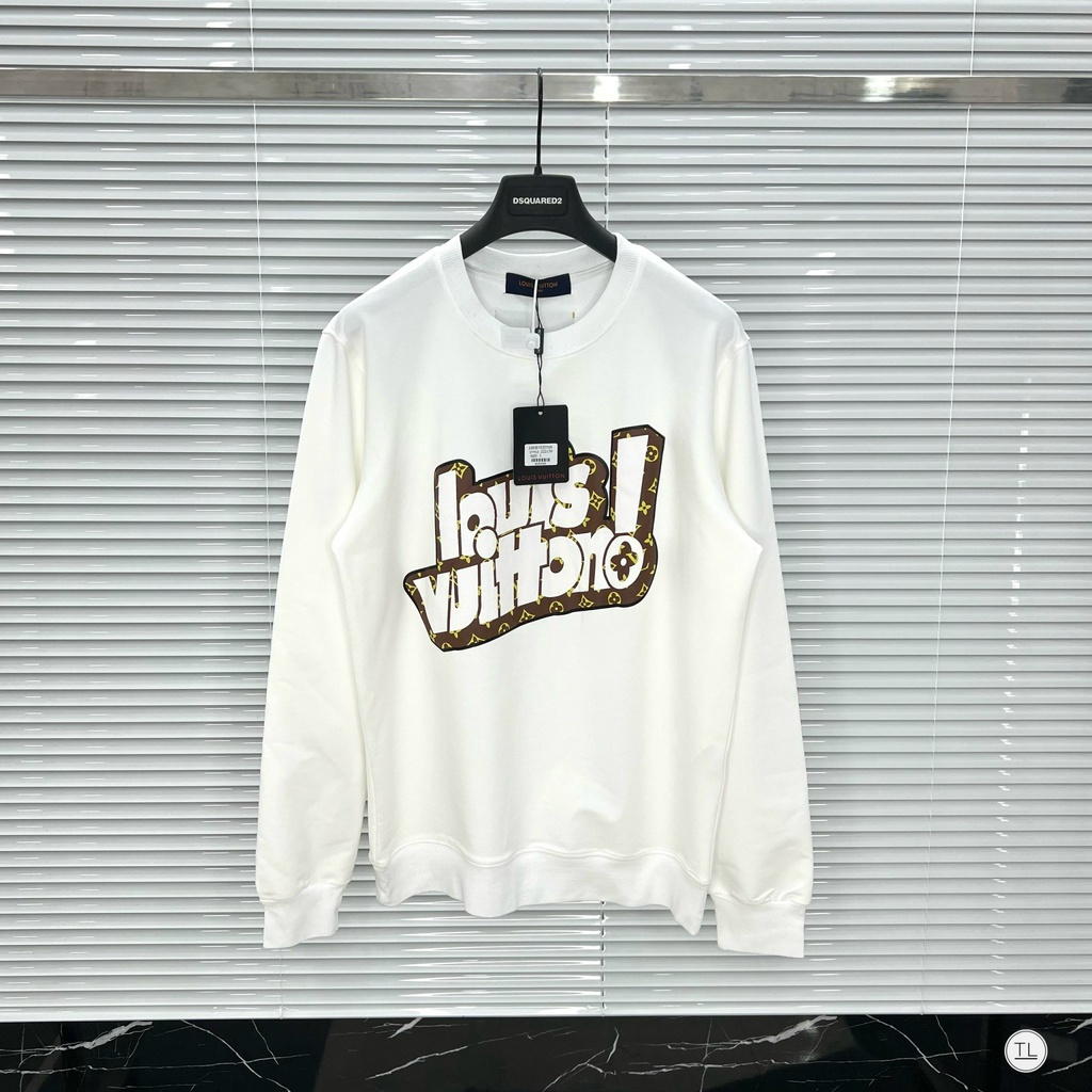 Áo Sweater LV,tia sét Mẫu mới Hàng Trend 2022, chất nỉ cotton cực đẹp siêu rẻ