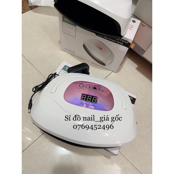Máy hơ gel Sun X8 Max 150W- 57 bóng - hàng chính hãng