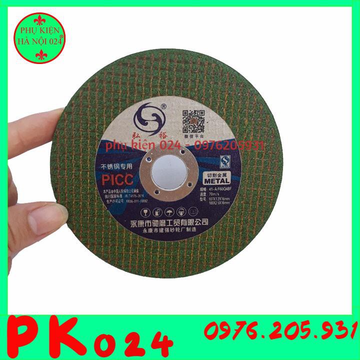 Bộ 5 Lưỡi Cắt Sắt Cắt Inox PICC 105mm x16mm, Đá Cắt Sắt Inox PICC Đường Kính 105mm Siêu Bền Chất Lượng Cao