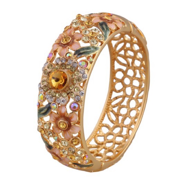 Vòng tay nữ phong thuỷ mạ vàng 24k, vòng tay trung niên