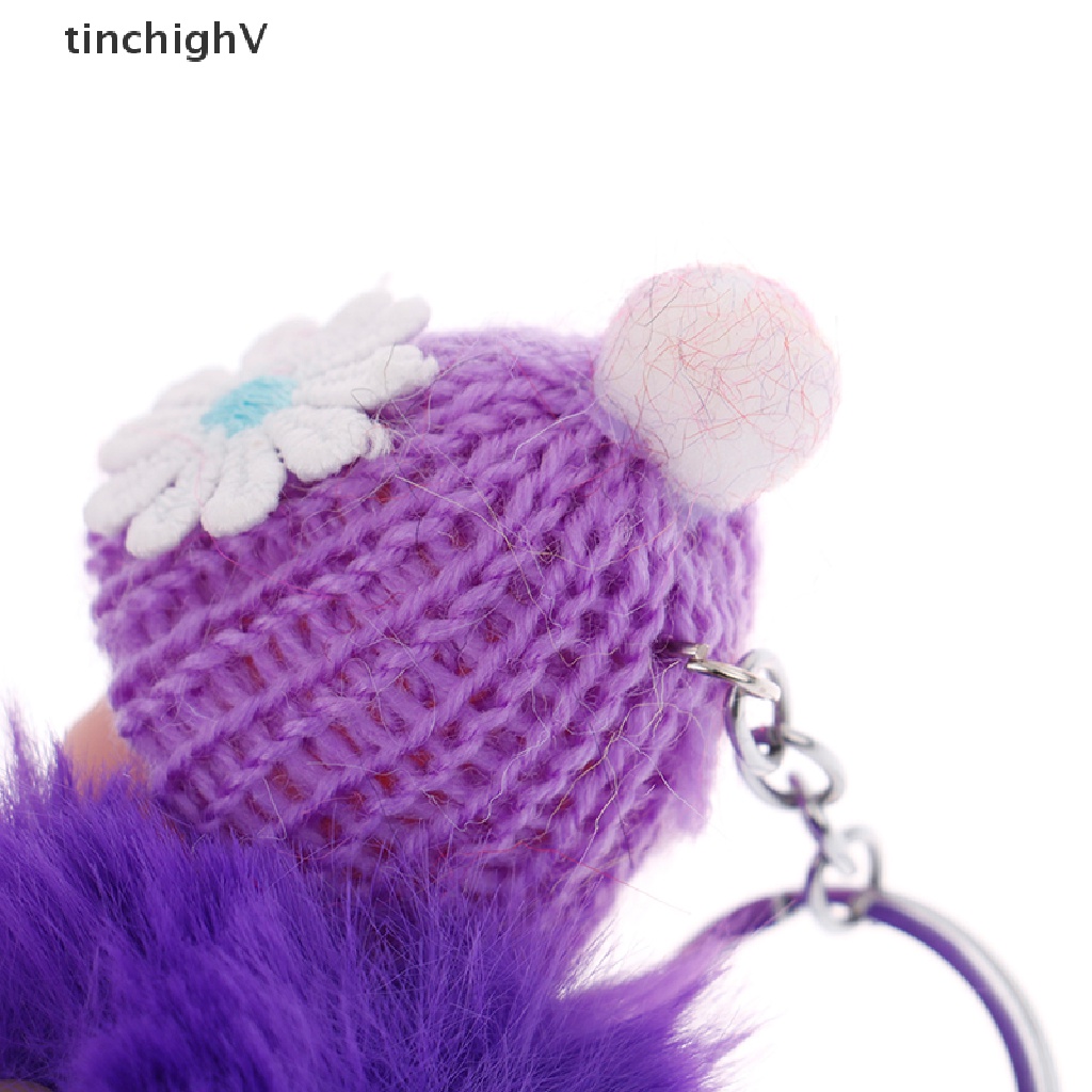 Móc Khóa Búp Bê Em Bé Đang Ngủ Nhồi Bông Dễ Thương