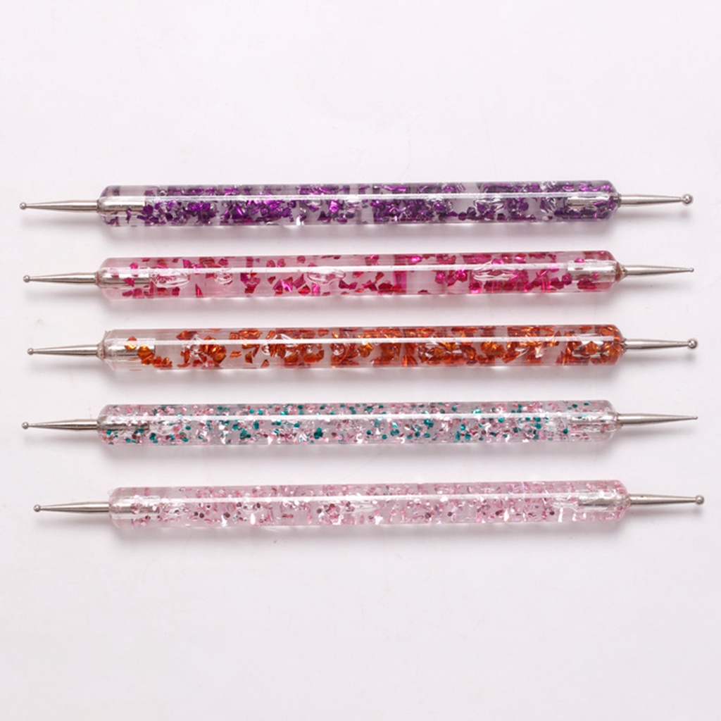 Set 5 Bút Hai Đầu Dùng Trang Trí Móng Tay Nghệ Thuật