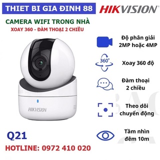 Camera IP 2M WIFI HIKVISION Q1 ( Q21 ) 1080P - model DS-2CV2Q21EFD-IW