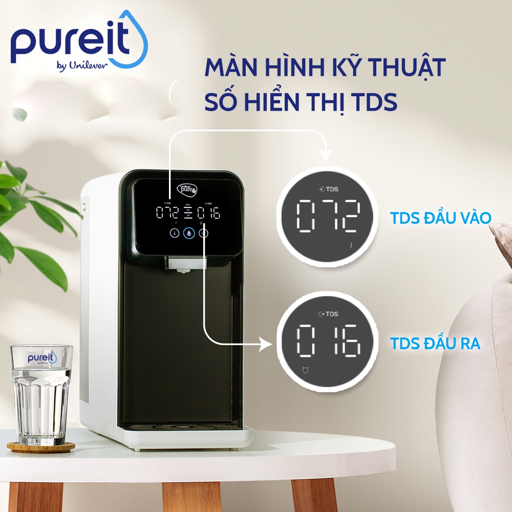 [MIỄN PHÍ LẮP ĐẶT | BẢO HÀNH 12 THÁNG] Máy Lọc Nước Pureit Lavita