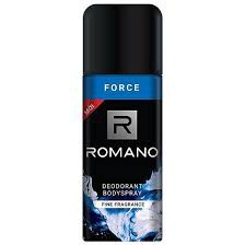 Romano - Xịt khử mùi toàn thân hương nước hoa Force 150 ml