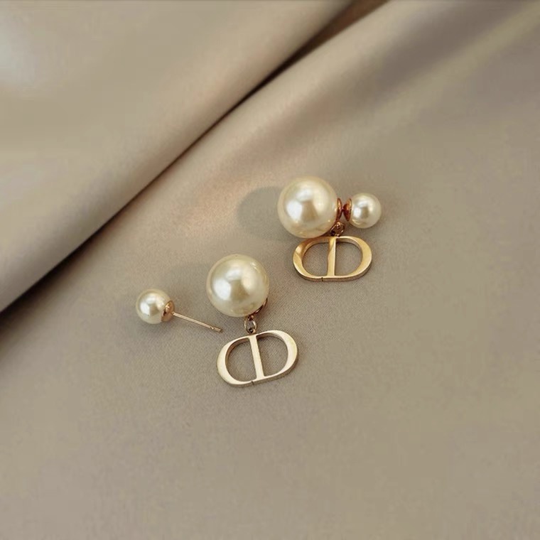 Bông tai khuyên tai CD thương hiệu cao cấp Hotgirl sang chảnh ER060,061 Leace.accessories