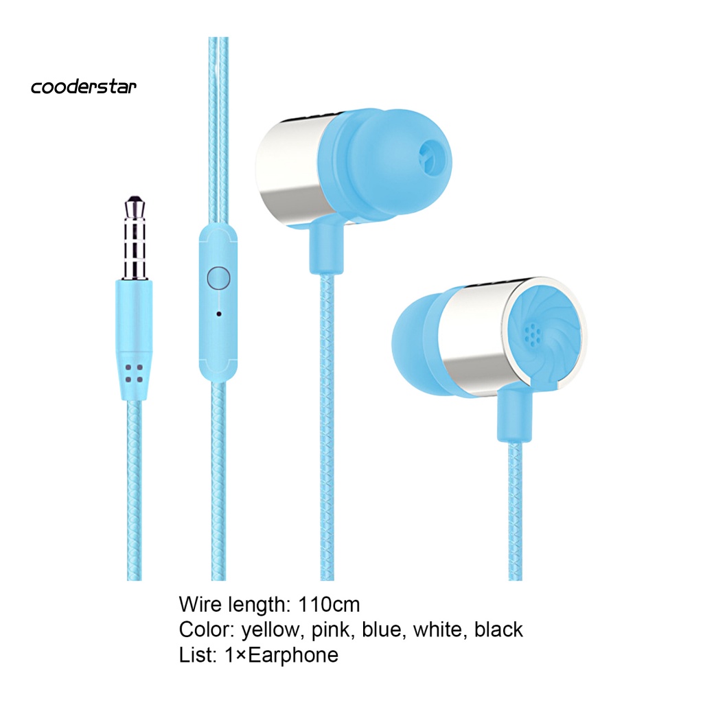 Tai Nghe Nhét Tai Thể Thao Giảm Ồn 6D Jack 3.5mm