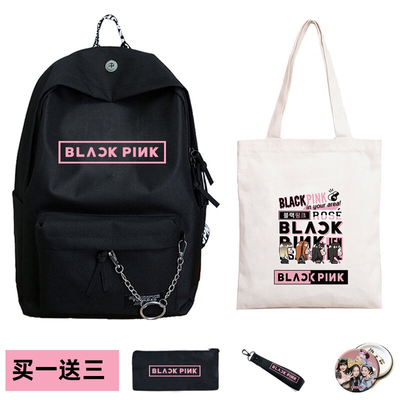 Ba Lô Đi Học In Hình Nhóm Nhạc BLACKPINK Kim Ji-soo