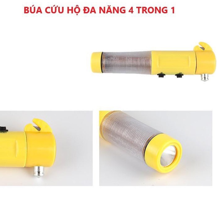 Bộ dụng cụ cứu hộ 9, 10 món dành cho xe ô tô trong trường hợp khẩn cấp
