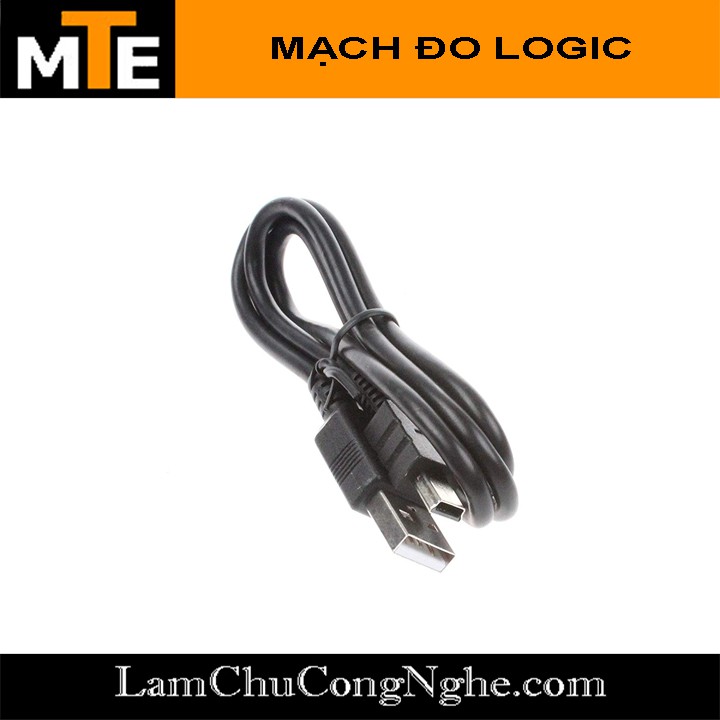 Mạch đo logic - USB LOGIC ANALYZER 24M 8 CH CHANNELS SALEAE