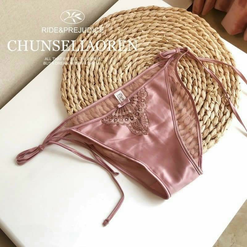Quần lót ren cột dây hông cao cấp sexy quyến rũ