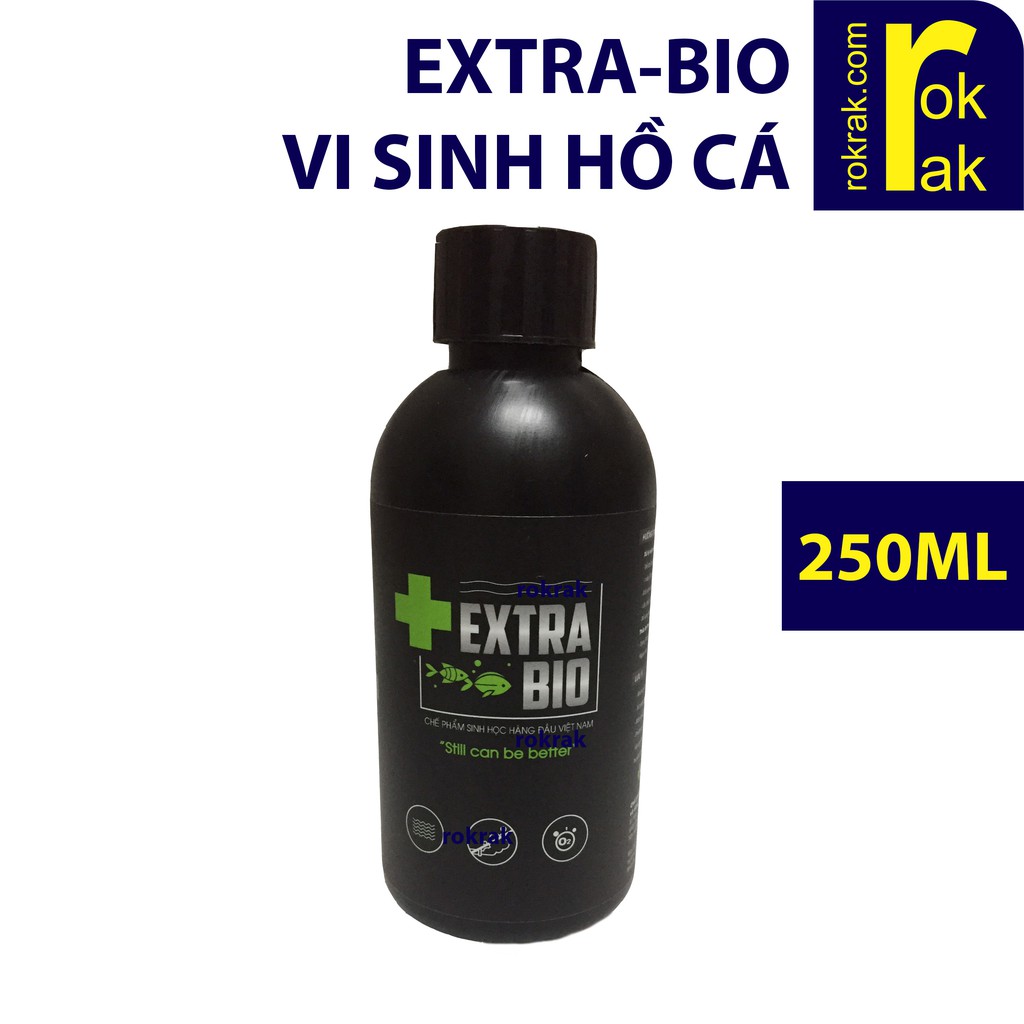 Extra Bio ( Extrabio 250ml ) vi sinh nước cho hồ cá và bộ lọc