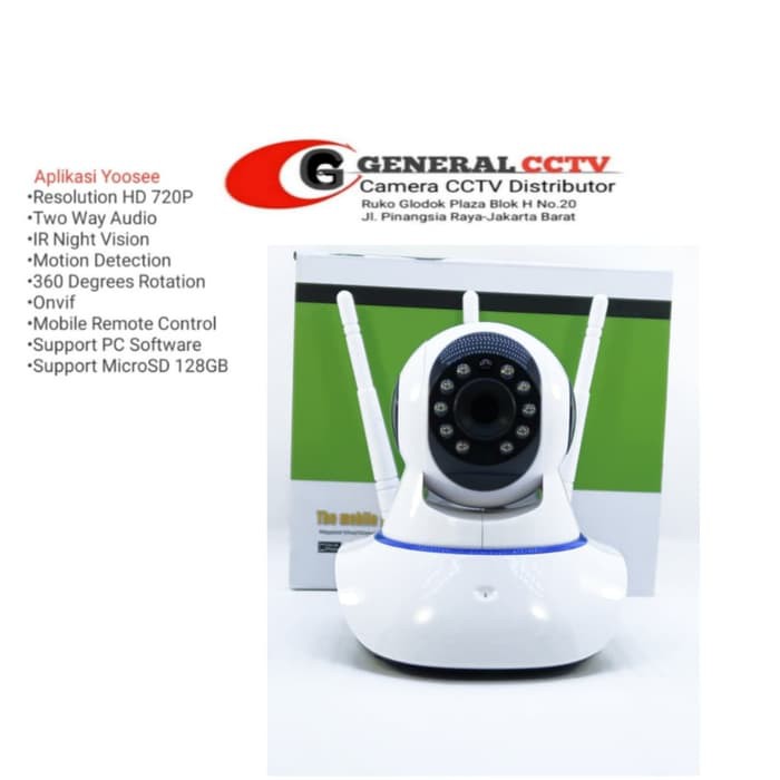 Camera Ip Camera Cctv Robot Yoosee Hd 1.3mp Onvif