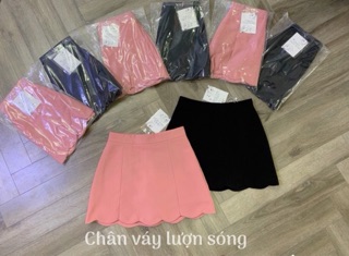 Chân váy lượn sóng