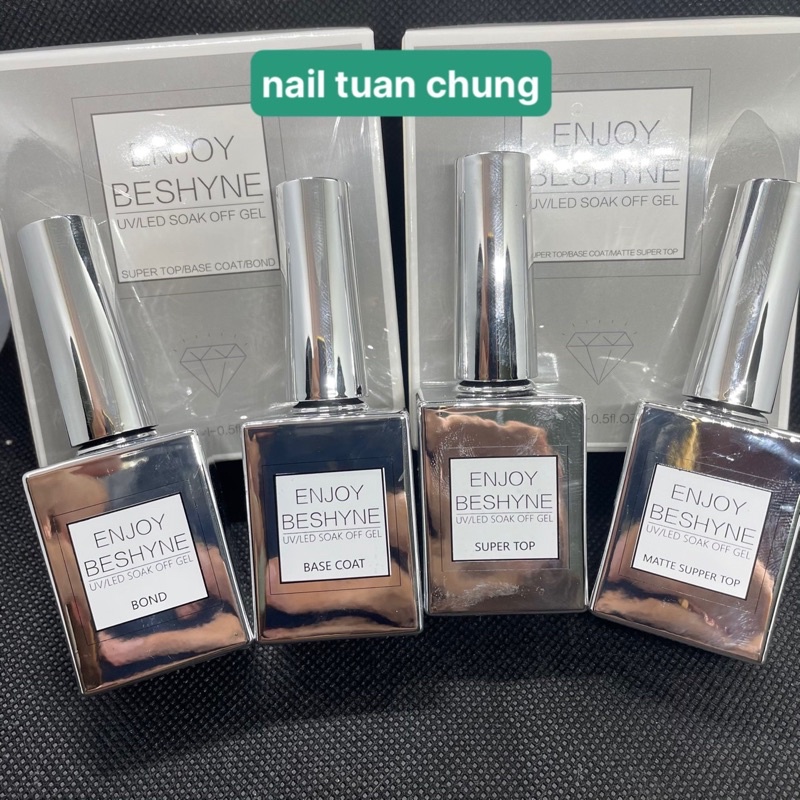 [ Chính Hãng ENJOY ] Base , Super Top , Super Matt Top , Bond 2in1, Bộ Liên Kết Sơn Gel