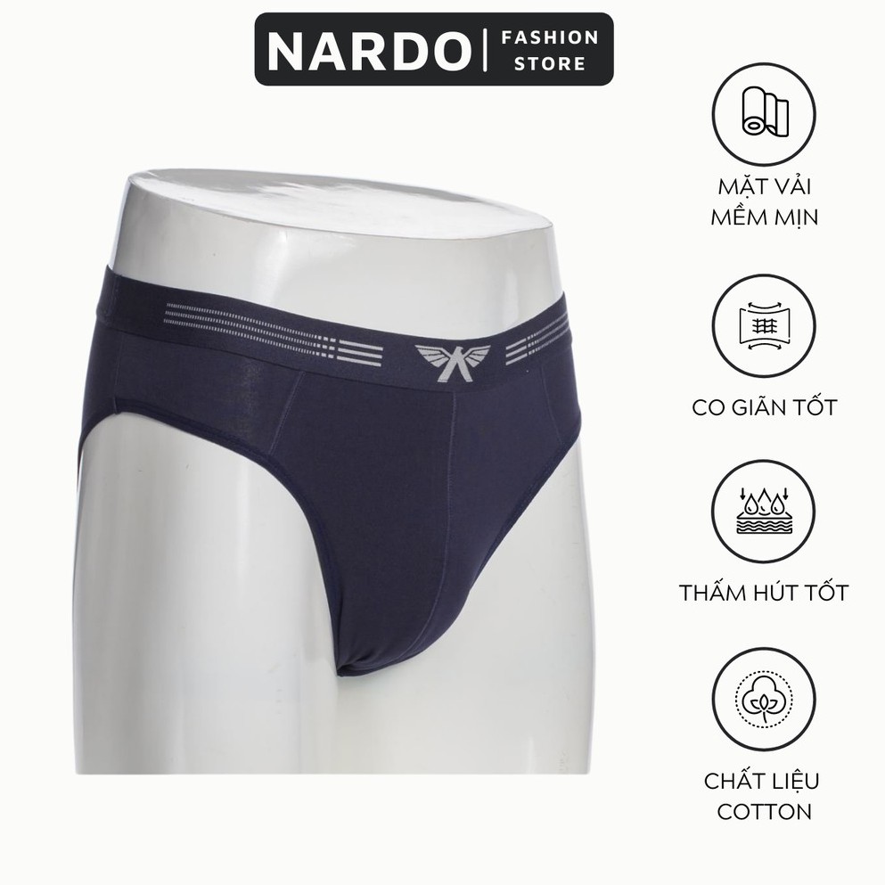 Quần sịp nam aristino quần lót nam cotton organic co dãn 4 chiều ABF - 056