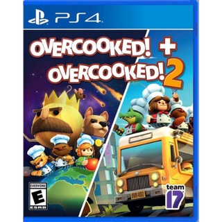 Đĩa game ps4 : overcooked 1+2