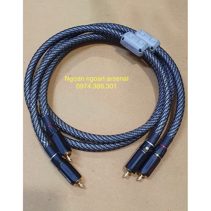 Dây tín hiệu âm thanh coaxial audio cao cấp nhập khẩu hãng YARBO Đức. báo giá 1 mét rời chưa jack