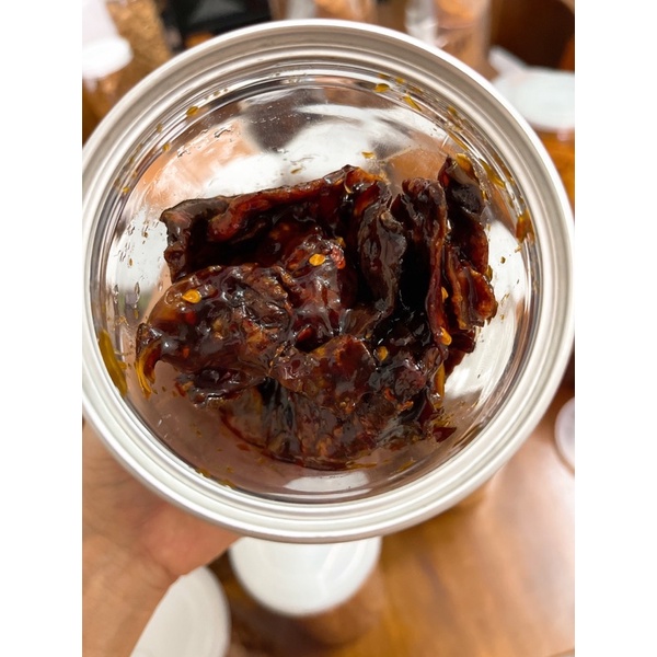 Mực rim sa tế siêu cay