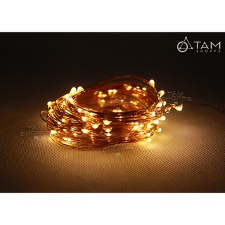 Dây đèn Led đom đóm Fairy Light 10m màu Vàng ấm TAN