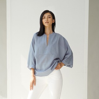 Áo cổ V lanh 2ND DATE TOP029SB