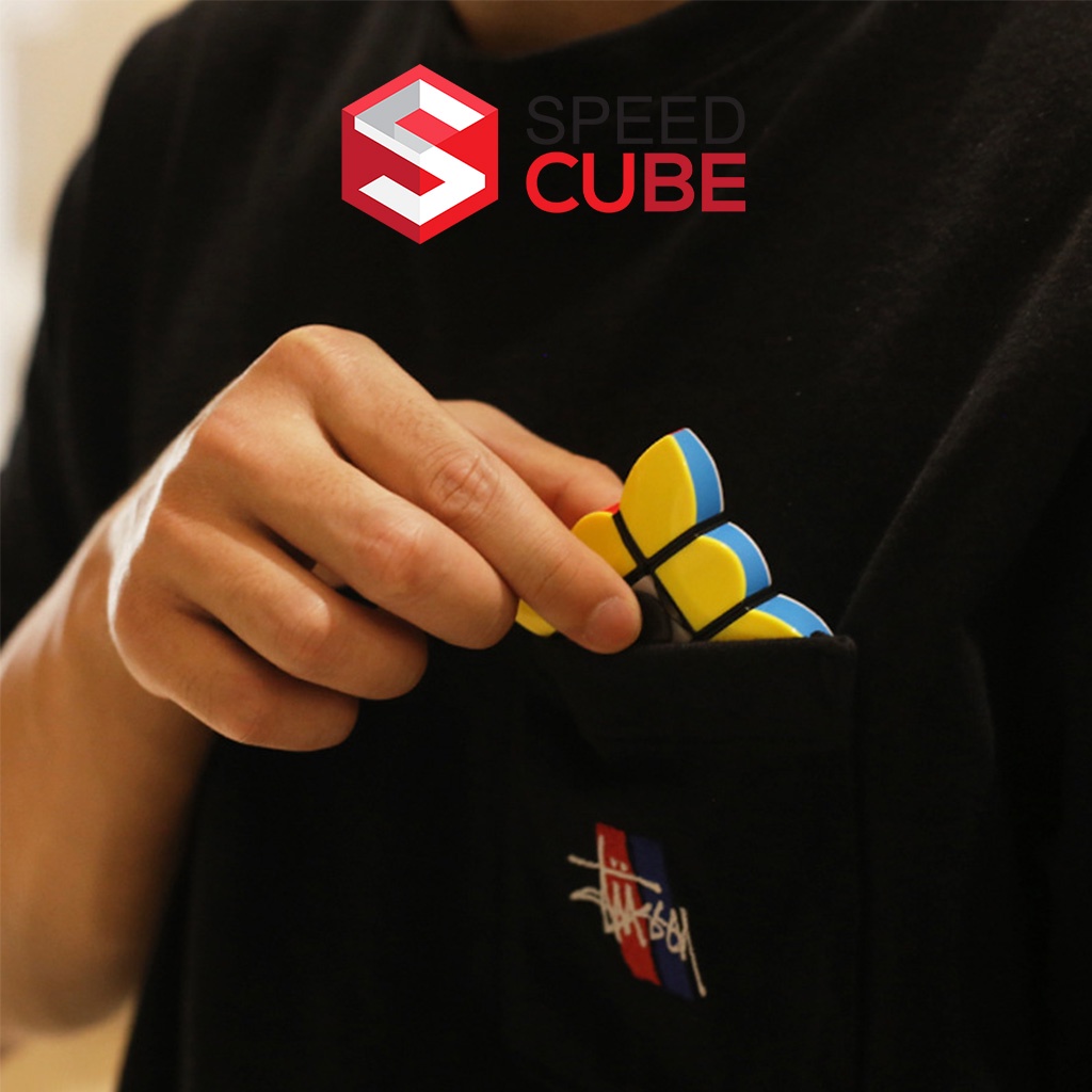 Rubik 1x3x3 Shengshou spinner rubic biến thể xoay mượt mà quay đầu ngón tay - Shop Speed Cube