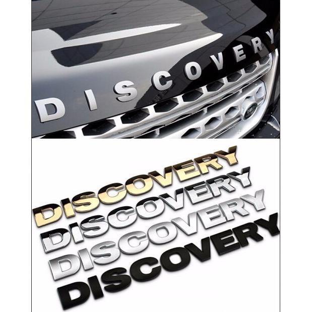 Chữ DISCOVERY nổi 3D