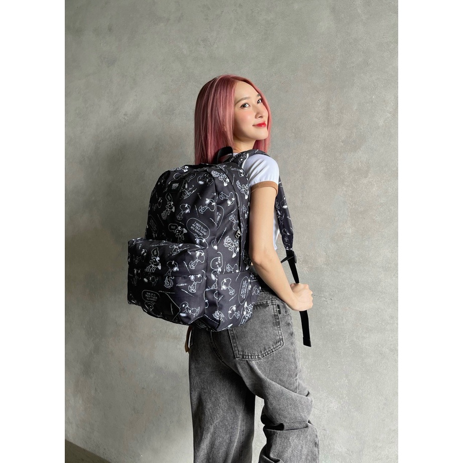 Balo thời trang đi học đi làm vải polyester chống thấm phong cách ulzzang