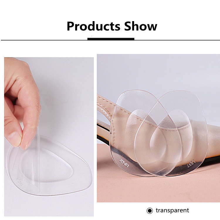 Miếng Silicone Gel Lót Giày Cao Gót Chống Đau Chống Đau