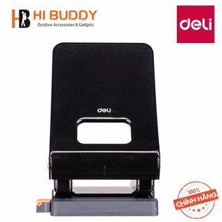 Bấm lỗ giấy 45 tờ Deli E0143 vỏ kim loại bền đẹp