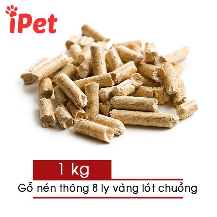 Gỗ Nén Thông Lót Chuồng Cho Hamster 1Kg- iPet