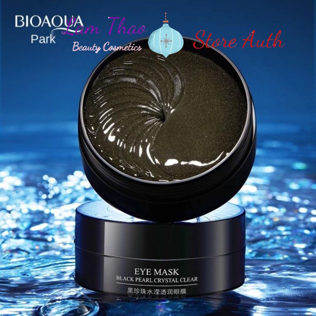 Mặt Nạ Mắt BLACK PEARL BIOAQUA Giảm Thâm Quầng Mắt