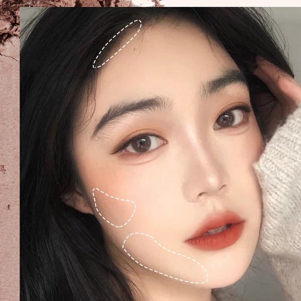 Bảng Phấn Bắt Sáng Tạo Khối Chuyên Nghiệp Thương Hiệu Mo Randy Chất Lượng Cao