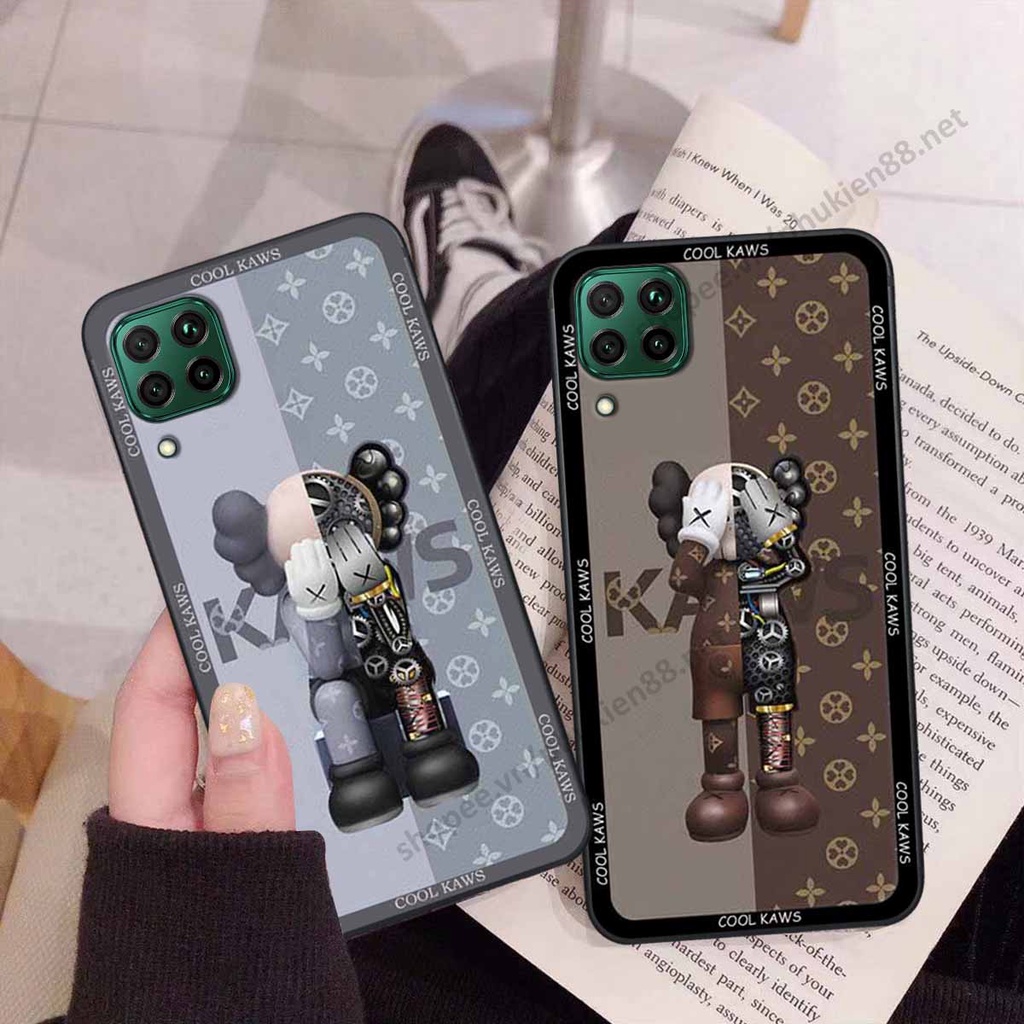 Ốp Huawei Nova 7i bear, k@ws thương hiệu phong cách ốp lưng thời trang cao cấp