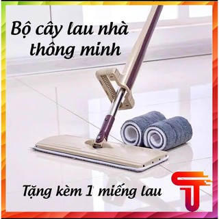 Cây lau nhà tự vắt thông minh xoay 360 độ tanosa