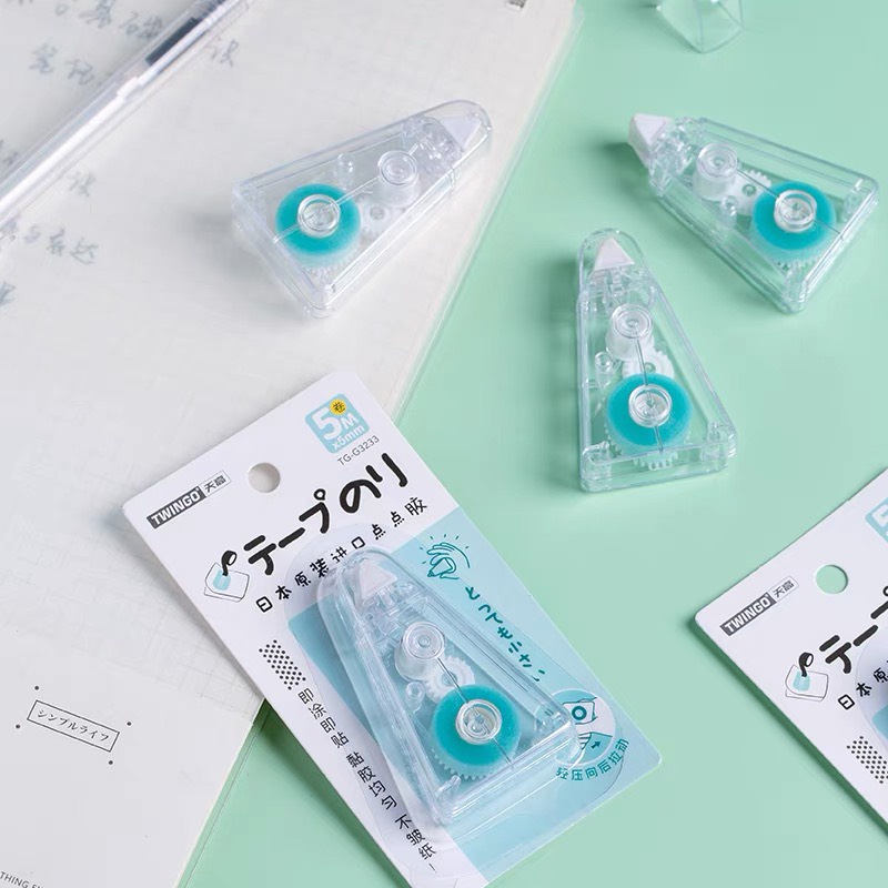 Băng Dính Hai Mặt Trong Suốt Dạng Bút Xóa Kéo Mini TIMO VPK1