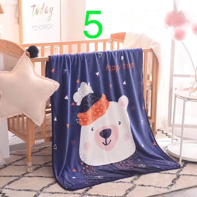 Chăn băng lông tuyết 1m * 1.4m