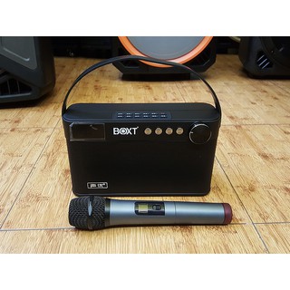 Loa karaoke bluetooth boxt q5 chính hãng - bh 6 tháng - hưng long pc