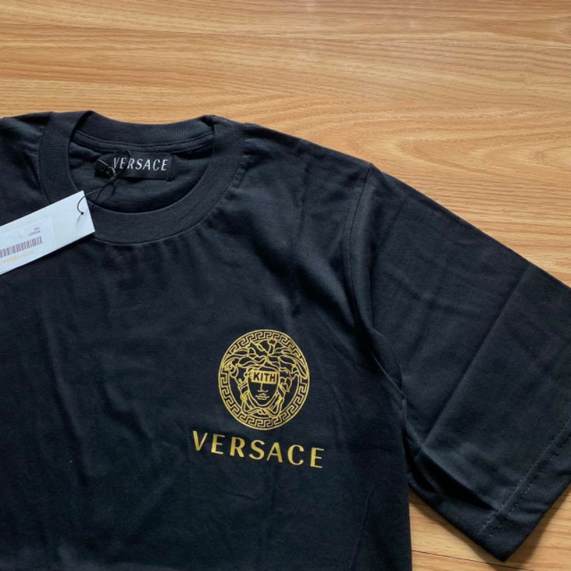 Áo Thun Cỡ Lớn In Hình Logo Versace Cá Tính