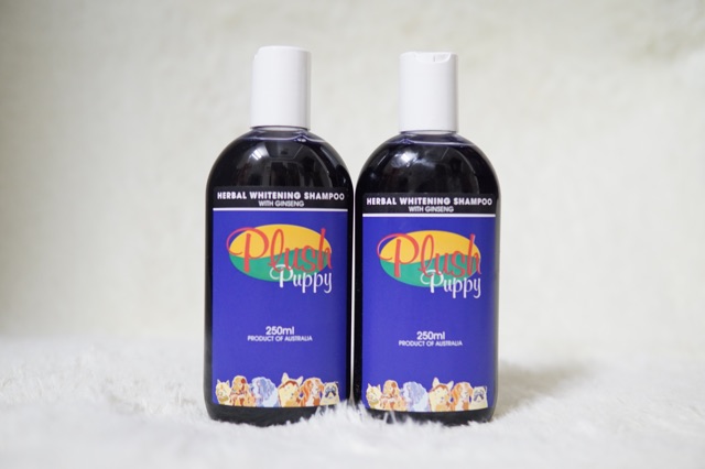 Dầu tắm trắng, giữ màu tinh chất sâm Plush Puppy 250ml - Herbal Whitening Shampoo with Ginseng | BigBuy360 - bigbuy360.vn