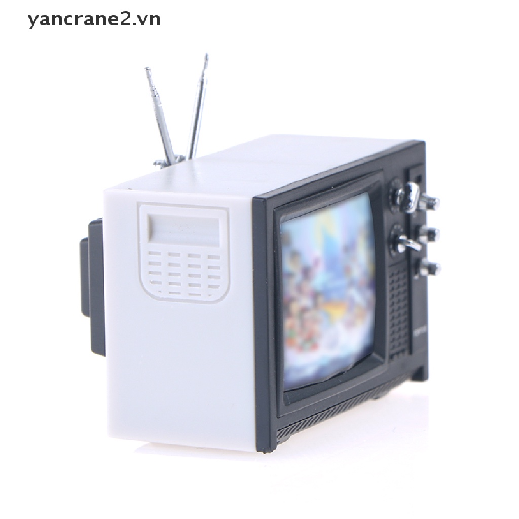 Mô Hình TV Đồ Chơi Mini Phong Cách Cổ Điển {yancrane2.vn}